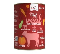 SYTA MICHA Chef Veal with vegetables - wet dog food - 400g | DLPSMHKAM0036 | 5906109636445 | DLPSMHKAM0036