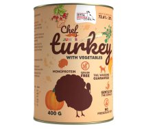 SYTA MICHA Chef Turkey with vegetables Junior - wet dog food - 400g | DLPSMHKAM0037 | 5906109636476 | DLPSMHKAM0037