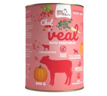 SYTA MICHA Chef Veal with vegetables Junior - wet dog food - 400g | DLPSMHKAM0038 | 5906109636469 | DLPSMHKAM0038