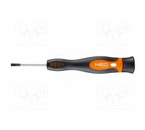 Screwdriver: precision; slot; SL 3; 50mm; S2 steel | NEO-04-114 | 04-114