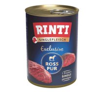 RINTI Singlefleisch Exclusive Horse - wet dog food - 400g | DLPRNTKAM0035 | 4000158940445 | DLPRNTKAM0035