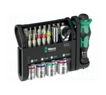 Tools set: general purpose; hex key,Phillips,slot,Torx®; 1/4" | WERA.05049001001 | 05049001001