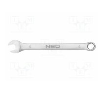 Wrench: combination spanner; double-sided; 6mm; L: 100mm | NEO-09-650 | 09-650