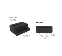 ICY BOX IB-2914MSCL-C31 - HDD | SSD docking station - SATA 6Gb|s - USB 3.2 (Gen 2) | IB-2914MSCL-C31 | 4250078173274 | AIICYS000000015