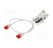 Patch cord; U/UTP; Cat 6; RJ45 plug,both sides; stranded; Cu; 0.5m | GOOBAY-93691 | 93691