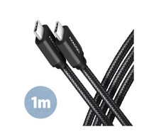 AXAGON | Data and charging USB 3.2 Gen 1 cable, 1 m | BUCM3-CM10AB | USB Type C - USB Type C | BUCM3-CM10AB | 8595247905949
