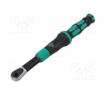 Wrench: torque; 299mm; 2.5÷25Nm; Holder: square; 1/4" | WERA.05075690001 | 05075690001
