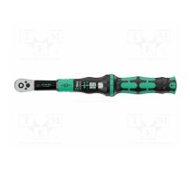 Wrench: torque; 299mm; 2.5÷25Nm; Holder: square; 1/4" | WERA.05075693001 | 05075693001