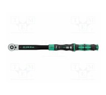 Wrench: torque; 299mm; 2.5÷25Nm; Holder: hexagonal; 1/4" | WERA.05075695001 | 05075695001