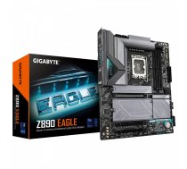 Pagrindinė plokštė Gigabyte Z890 EAGLE DDR5 ATX WiFi 7 PCIe 5.0 LGA1851 | Z890 EAGLE | 4719331865214 | KBGBAIIFZ890A09