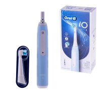 Oral-B Electric Toothbrush iO3 Series Rechargeable For adults Number of brush heads included 1 Ice Blue Number of teeth brushing modes 3 | iO3 Ice Blue | 8006540731321