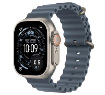 Watch Ultra 3 GPS + Cellular 49mm Natural Titanium Case with Anchor Blue Ocean Band | MEWH4QP/A | 195950608830 | ATAPPZASU3MEWH4