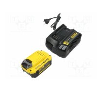 Re-battery: Li-Ion; 18V; 2Ah; Kit: charger; FATMAX V20 | STL-SFMCB14M1-QW | SFMCB14M1-QW