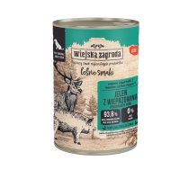 WIEJSKA ZAGRODA Forest Flavours Venison with pork - wet dog food - 400g | DLPWZAKAM0034 | 5905342296973 | DLPWZAKAM0034