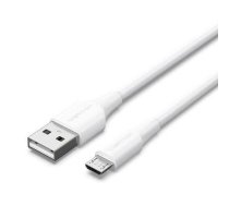 USB 2.0 Male to Micro-B Male 2A 1m Vention CTIWF (white) | CTIWF | 6922794767652