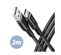 AXAGON | Data and charging cable, 2 m | BUCM-AM20AB | USB Type-C to USB Type-A | BUCM-AM20AB | 8595247906861