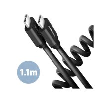 AXAGON | Data and charging cable, 1.1 m | BUCM-CM20TB | USB Type C to USB Type C | BUCM-CM20TB | 8595247906236