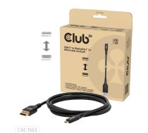 CABLE USB-C TO DP 2M/M/M CAC-1563 CLUB3D | CAC-1563 | 8719214473655