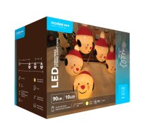 BAT Modee sniegavīra gaismas 0,9 m SILTAS 10LED ML-C3026 (ML-C3026) | ML-C3026 | 5999145406851 | ML-C3026