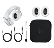 Austiņas Logitech G PRO X 2 Lightspeed White | 981-001269 | 5099206109063