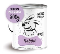 PAKA ZWIERZAKA Pepe Rabbit - wet dog food - 800g | DLPPZWKAM0024 | 5906638169858 | DLPPZWKAM0024