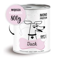 PAKA ZWIERZAKA Pepe Duck - wet dog food - 800g | DLPPZWKAM0027 | 5906638169889 | DLPPZWKAM0027