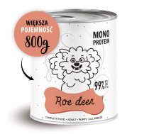 PAKA ZWIERZAKA Pepe Roe deer - wet dog food - 800g | DLPPZWKAM0028 | 5906638169902 | DLPPZWKAM0028