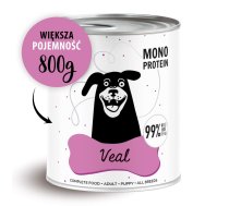 PAKA ZWIERZAKA Pepe Veal - wet dog food - 800g | DLPPZWKAM0029 | 5906638169919 | DLPPZWKAM0029