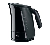 Braun | Kettle | WK 300 | Standard | 2200 W | 1.7 L | Plastic | 360° rotational base | Black | WK300 Black | 4210201657576
