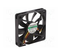 Fan: DC; axial; 12VDC; 60x60x10mm; 27.55m3/h; 28.5dBA; Vapo; 4000rpm | MF60101V1-G99-A | MF60101V1-1000U-G99