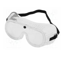 Safety goggles; Lens: transparent; Protection class: B | LAHTI-46017 | 46017
