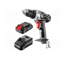 Drill/driver; battery; drilling,screwdriving; 18VDC; 44Nm | 58G000-SET1 | 58G000-SET1