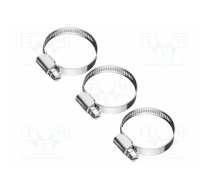 Worm gear clamp; W: 9mm; Clamping: 20÷32mm; stainless steel; W4 | NEO-11-404 | 11-404