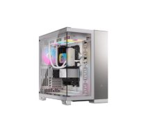 CORSAIR 6500X Mid-Tower Dual Chamber PC Case - White/Satin Gray Aluminum - extended ATX (CC-9011285-WW) | 476608 | 840006688877 | CC-9011285-WW