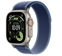 Watch Ultra 3 GPS + Cellular 49mm Natural Titanium Case with Blue/Bright Blue Trail Loop - S/M | MEWR4QP/A | 195950609356 | ATAPPZASU3MEWR4