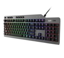 Lenovo Legion K500 keyboard Gaming USB QWERTY US English Black, Grey | GY40T26478 | 193268293847 | PERLEVKLA0023