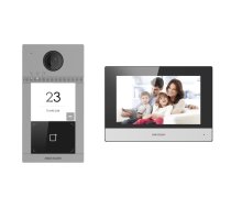 Hikvision DS-KIS604-S(C) video intercom system 2 MP 17.8 cm (7") Black, Grey, Silver | DS-KIS604-S(C) | 6931847179489 | WLONONWCRORCB