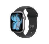 Apple Watch Series 11 GPS + Cellular 42mm Space Grey Aluminium Case with Black Sport Band - S/M | 100608641 | 0195950619638 | WLONONWCROT72