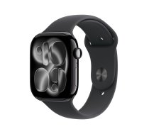 Apple Watch Series 11 GPS 46mm Jet Black Aluminium Case with Black Sport Band - M/L | Q501-0DK | 0195950631838 | WLONONWCROT08