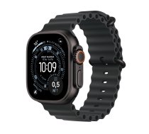 Apple Watch Ultra 3 GPS + Cellular 49mm Black Titanium Case with Black Ocean Band | MF0J4QF/A | 0195950609967