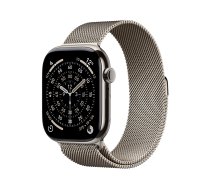 Apple Watch Series 11 GPS + Cellular 46mm Natural Titanium Case with Natural Milanese Loop - M/L | MFD04ZR/A | 0195950629521 | WLONONWCROT03