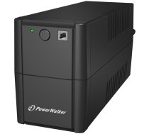 PowerWalker VI 650 SH FR uninterruptible power supply (UPS) Line-Interactive 0.65 kVA 360 W 2 AC outlet(s) | VI 650 SH FR | 4260074975093 | UPS-POW-001