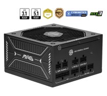 Barošanas bloks MSI MAG A750GLS PCIE5 750W 24-pin ATX Pilnībā modulārs 80 PLUS Gold Melns | 546143 | 4711377292276 | WLONONWCROWF3