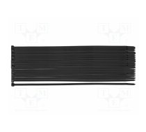 Cable tie; L: 150mm; W: 3.6mm; black; polyamide; 100pcs; EXTREME | NEO-01-626 | 01-626