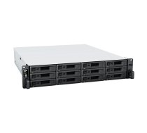 Synology RackStation RS2423RP+ NAS/storage server Rack (2U) Ryzen Embedded V1780B 8 GB DDR4 0 TB DiskStation Manager Black, Grey | RS2423RP+ | 4711174724901 | 8272627