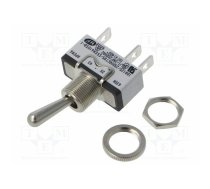 Switch: toggle; Pos: 2; SPDT; ON-(ON); 10A/250VAC; 5A/24VDC; 600H | 635H/2 | 635H/2