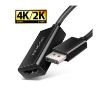 I/O ADAPTER DP TO HDMI/0.15M RVD-HI20N AXAGON | RVD-HI20N | 8595247908810