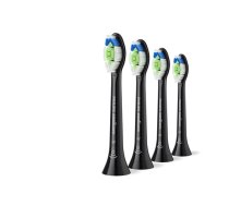 Philips Sonicare Optimal White 4 gab. melna - Uzgali elektriskajai zobu birstei | HX6064/88 | 8720689035064 | AGAPHIZMN0062