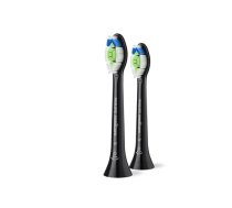Philips Sonicare Optimal White 2 gab. melna - Uzgali elektriskajai zobu birstei | HX6062/88 | 8720689035217 | AHPHIPHX6062880