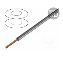 Wire; FLRY-B; 1x0.35mm2; stranded; Cu; PVC; black-white; 60V; 100m | FLRY-B0.35-BK/WH | FLRY-B0.35-BK/WH